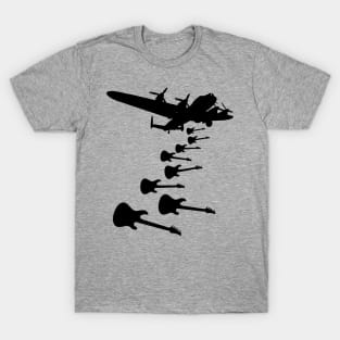 Guitar Bomber Silhouette T-Shirt